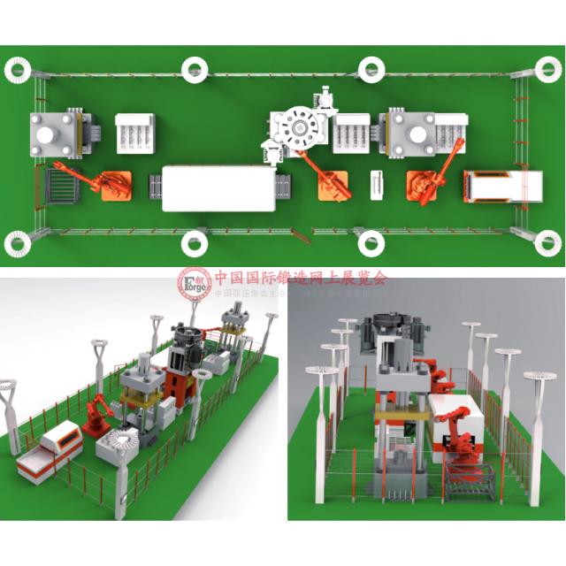 锻造自动化生产线(汽车半轴自动化生产线)
