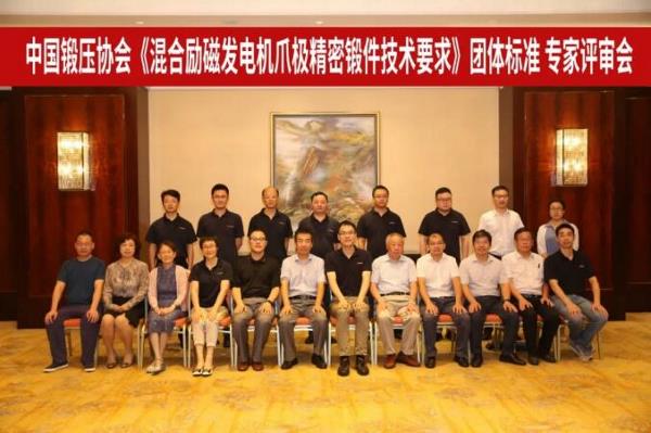 中国锻压协会《混合励磁发电机爪极精密锻件技术要求》团体标准专家评审会顺利召开